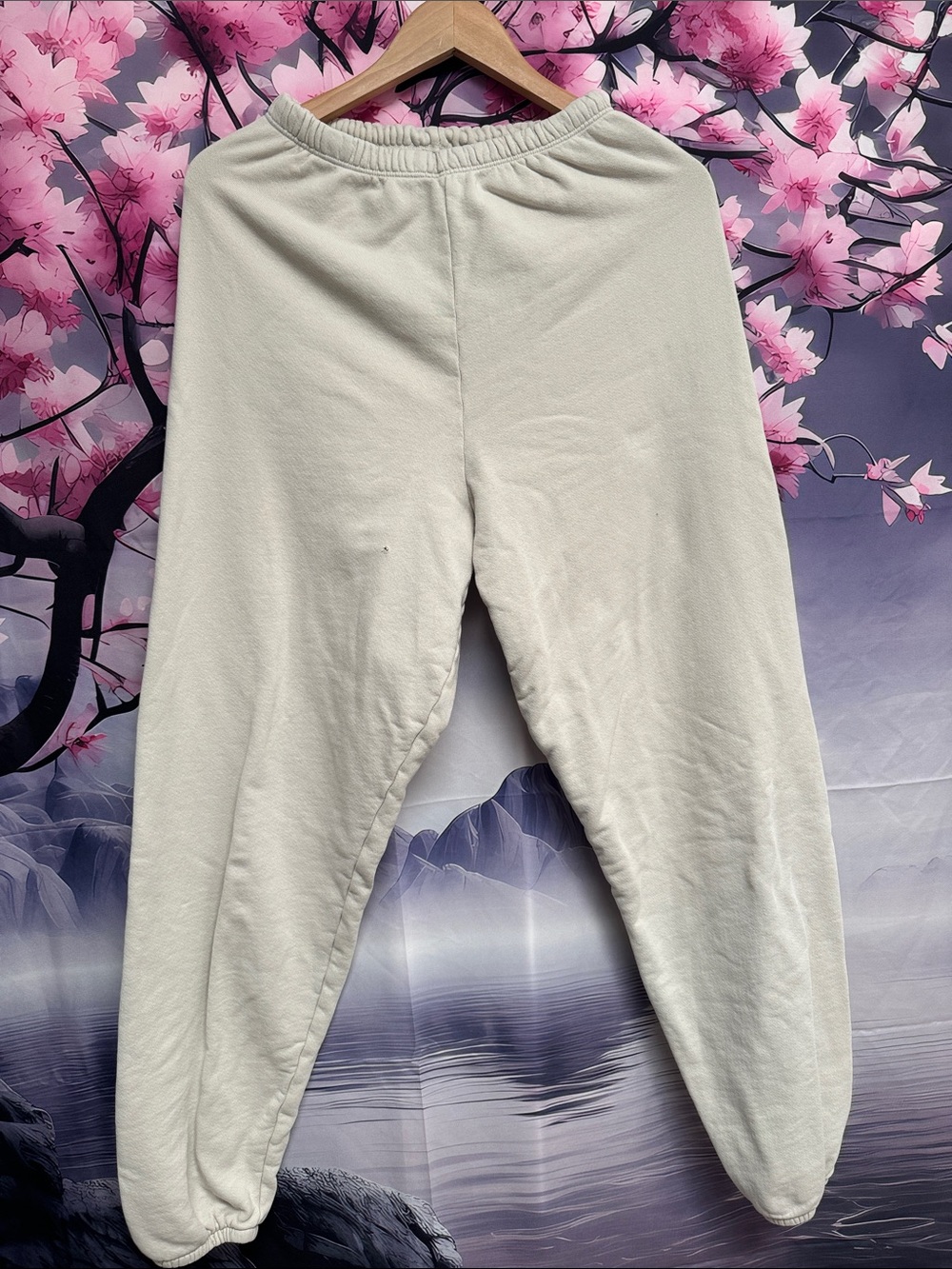 Joah Brown Cream jogging Pants size XS/S baggy